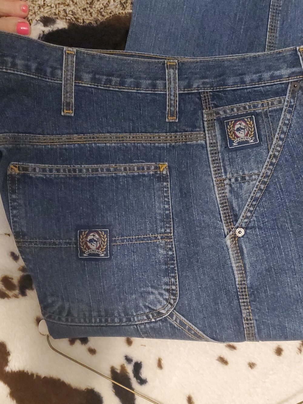 Mens Cinch Blue Label Carpenter Jeans - Picture 2 of 5